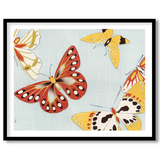 Capture the essence of nature's beauty with this exquisite artwork depicting a lively dance of for loft