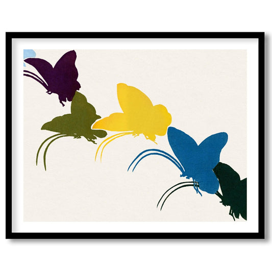 Capture the essence of transformation and freedom with this vibrant abstract artwork. Featuring a for residence