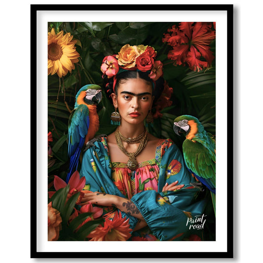"Frida in Bloom is a vibrant celebration of culture, femininity, and fierce individuality. This str… for lovely house