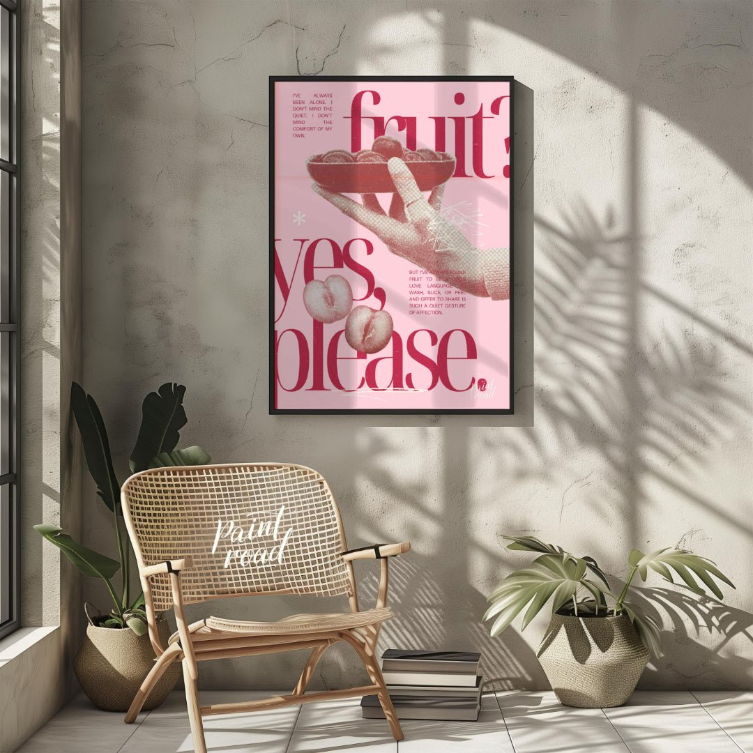 "Fruit Offering" presents a digital collage with a surreal and poetic aesthetic. The artwork featur… for other