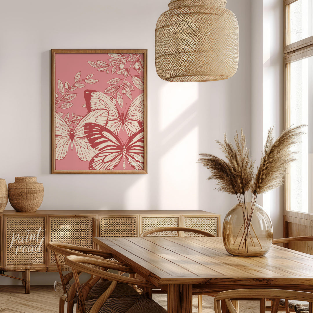 """Gathering Shadows"" captures a fleeting moment of human interaction in a subtly abstract setting… for dining room