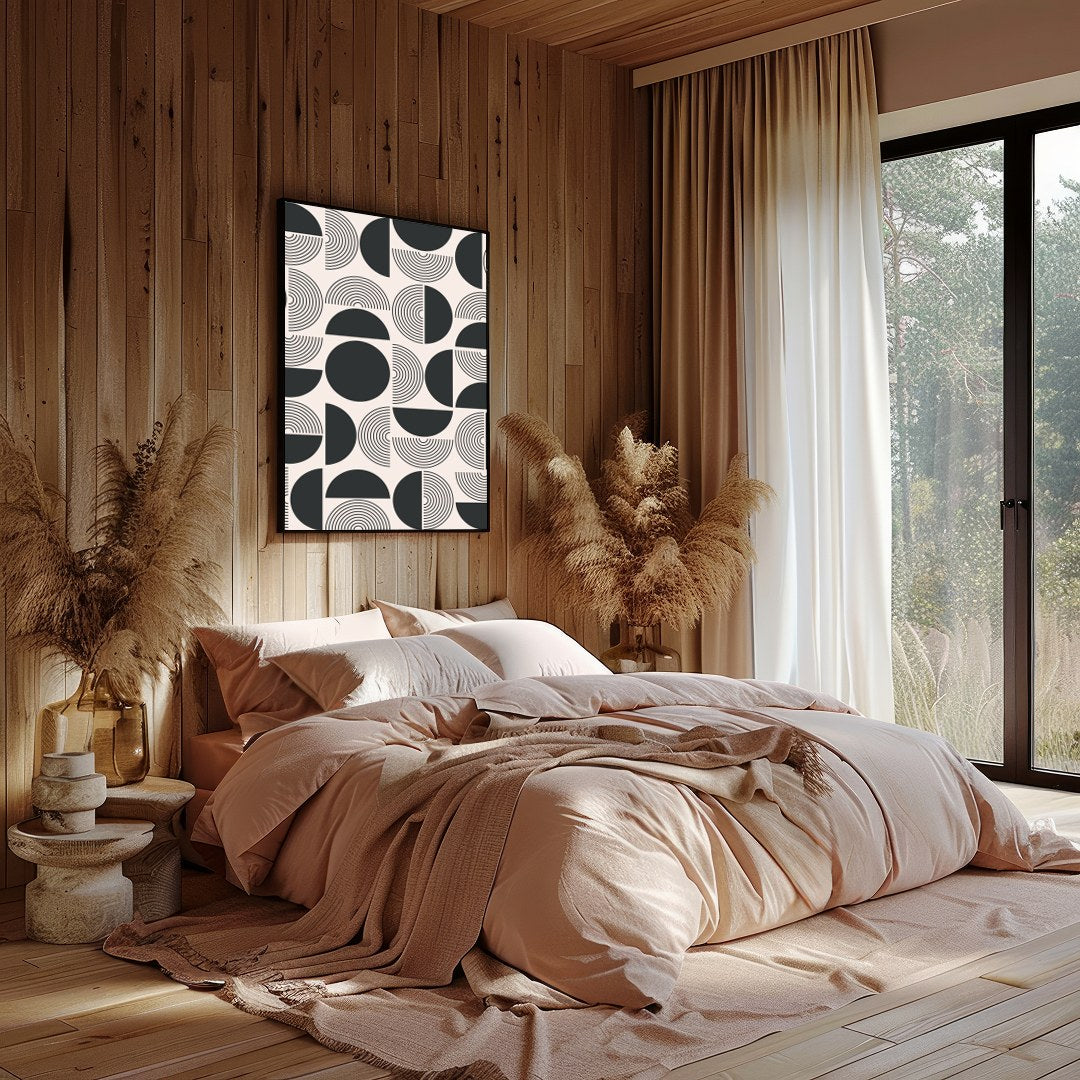 This exquisite piece of geometric art brings symmetry and elegance to any space. Its intricate for Bedroom