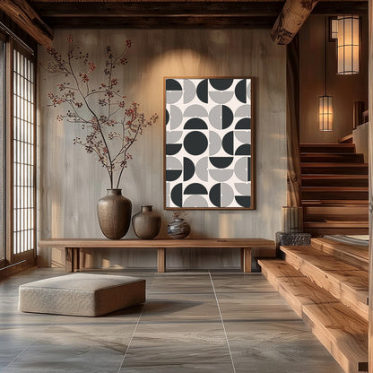 This exquisite piece of geometric art brings symmetry and elegance to any space. Its intricate for Hall