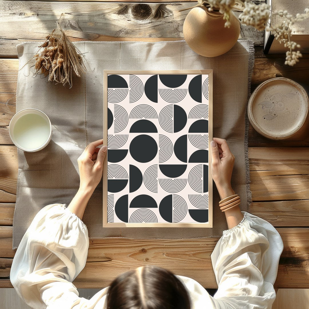 This exquisite piece of geometric art brings symmetry and elegance to any space. Its intricate for Kitchen