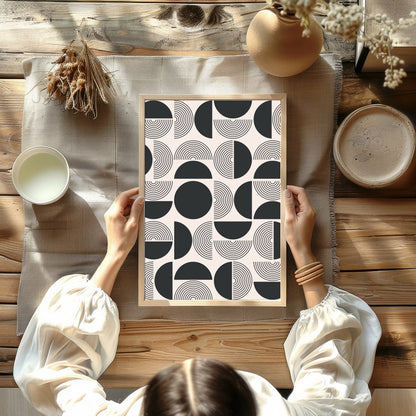 This exquisite piece of geometric art brings symmetry and elegance to any space. Its intricate for Kitchen