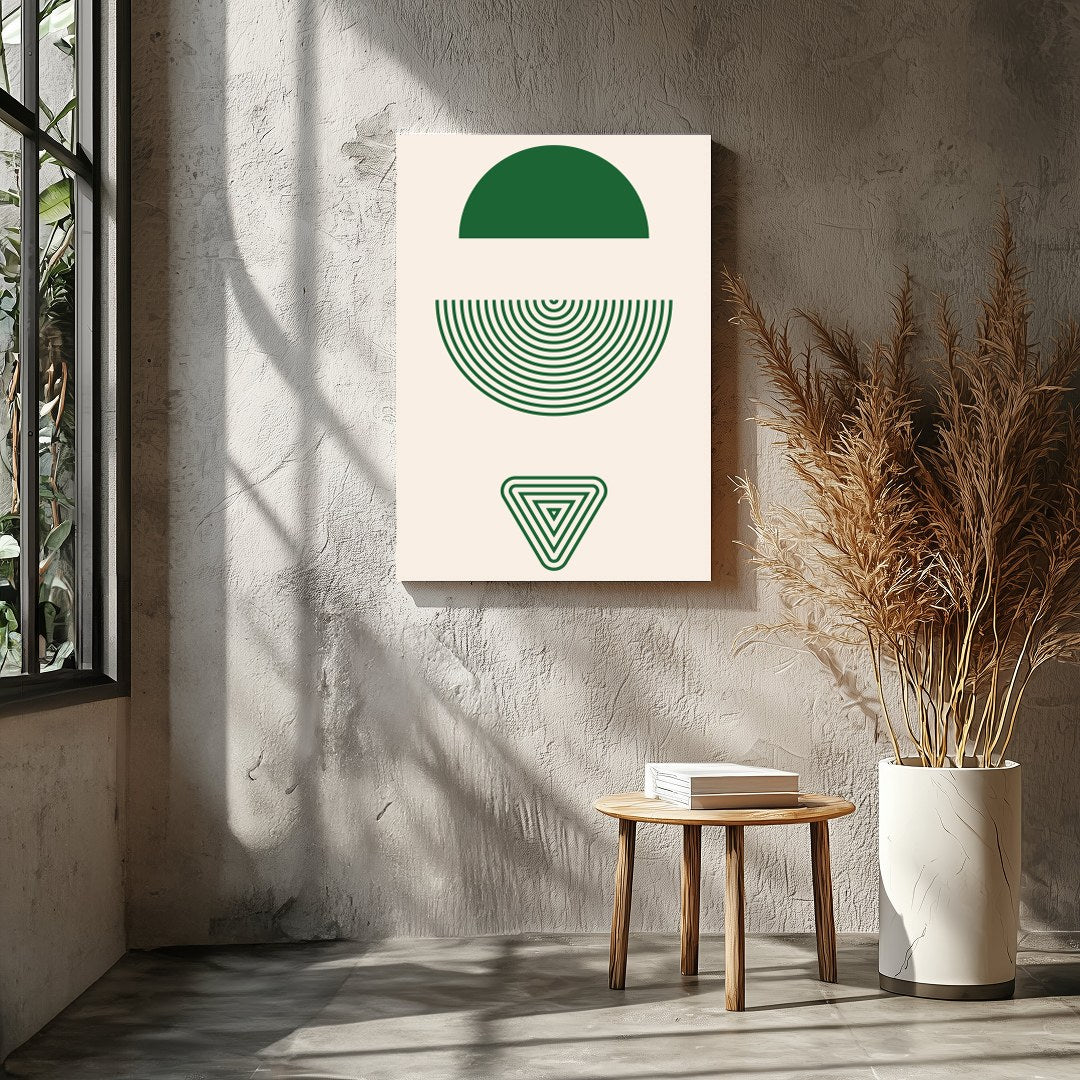 Elevate your living space with this minimalist geometric wall art, featuring intricate patterns in for Entrance