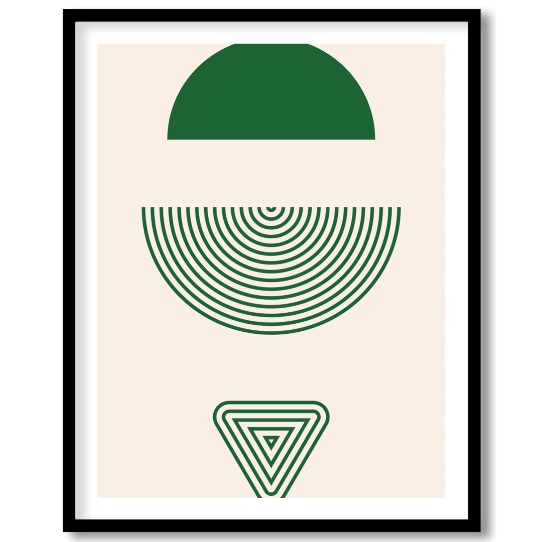 Elevate your living space with this minimalist geometric wall art, featuring intricate patterns in for gallery