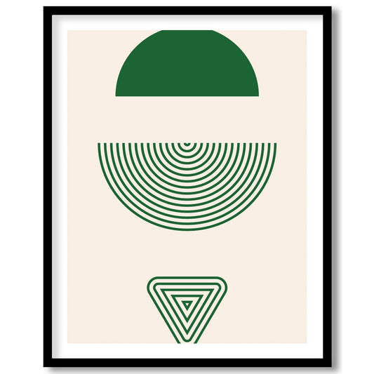 Elevate your living space with this minimalist geometric wall art, featuring intricate patterns in for gallery