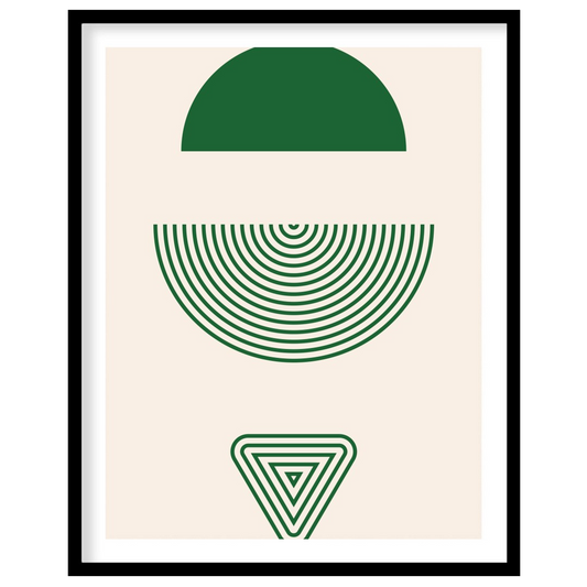 Elevate your living space with this minimalist geometric wall art, featuring intricate patterns in for gallery