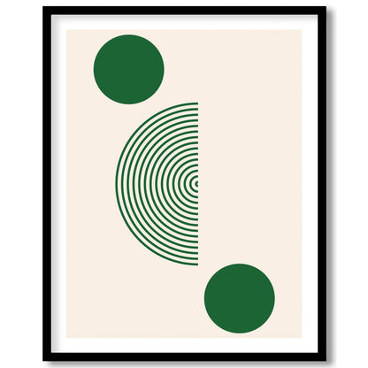 This captivating piece of wall art masterfully blends geometric design with a serene color palette. for living-space
