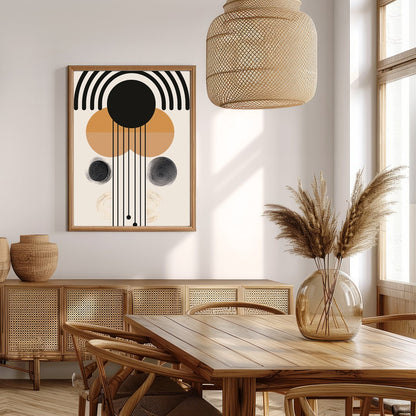 Breathe elegance into your space with this stunning geometric composition. Featuring harmonious for Extra Kitchen
