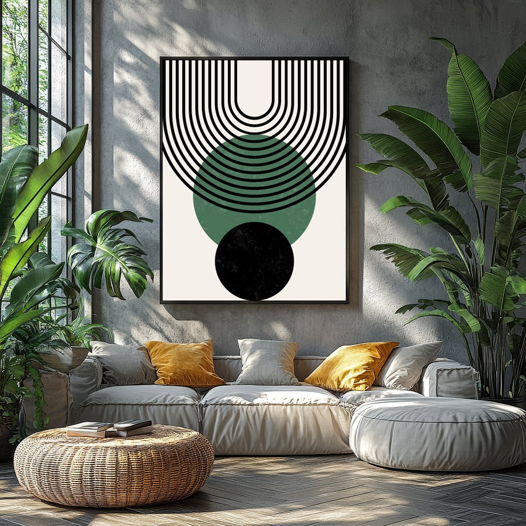 Elevate your space with this striking piece that brings the beauty of geometric harmony and for Balcony