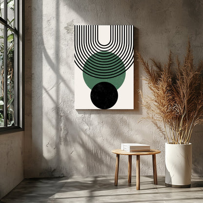 Elevate your space with this striking piece that brings the beauty of geometric harmony and for Entrance