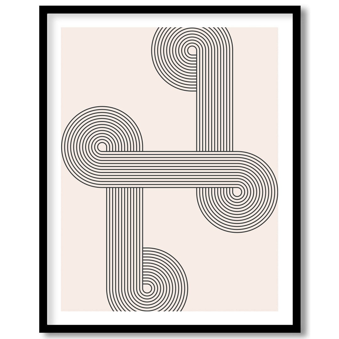 This striking piece of wall art combines intricate geometric lines with elegant symmetry, creating for house