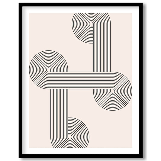 This striking piece of wall art combines intricate geometric lines with elegant symmetry, creating for house