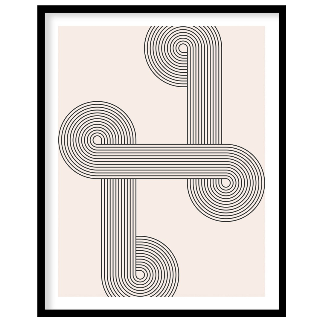 This striking piece of wall art combines intricate geometric lines with elegant symmetry, creating for house