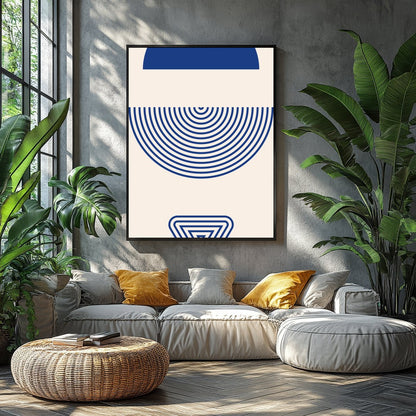 This stunning piece of wall art brings a sophisticated touch to any space with its minimalist for Balcony