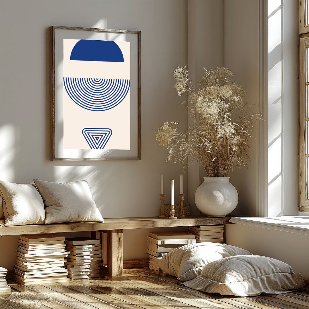 This stunning piece of wall art brings a sophisticated touch to any space with its minimalist for decor