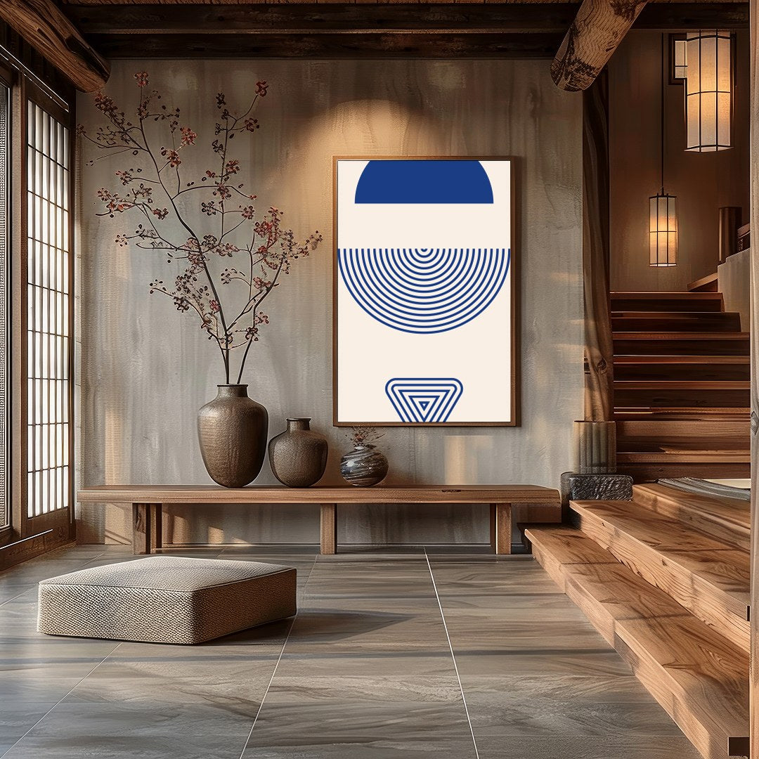 This stunning piece of wall art brings a sophisticated touch to any space with its minimalist for Hall