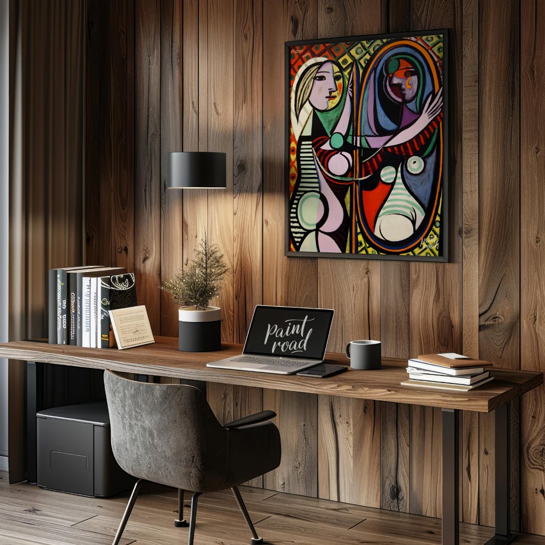 Girl Before a Mirror Painting available online at Paintroad showing 1932 art collector and art history