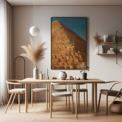 Giza Pyramid at Sunset Painting at Giza Pyramid at Sunset buy online at Paint Road featuring and