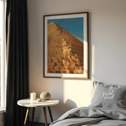 Giza Pyramid at Sunset Painting at Giza Pyramid at Sunset buy online at Paint Road featuring and