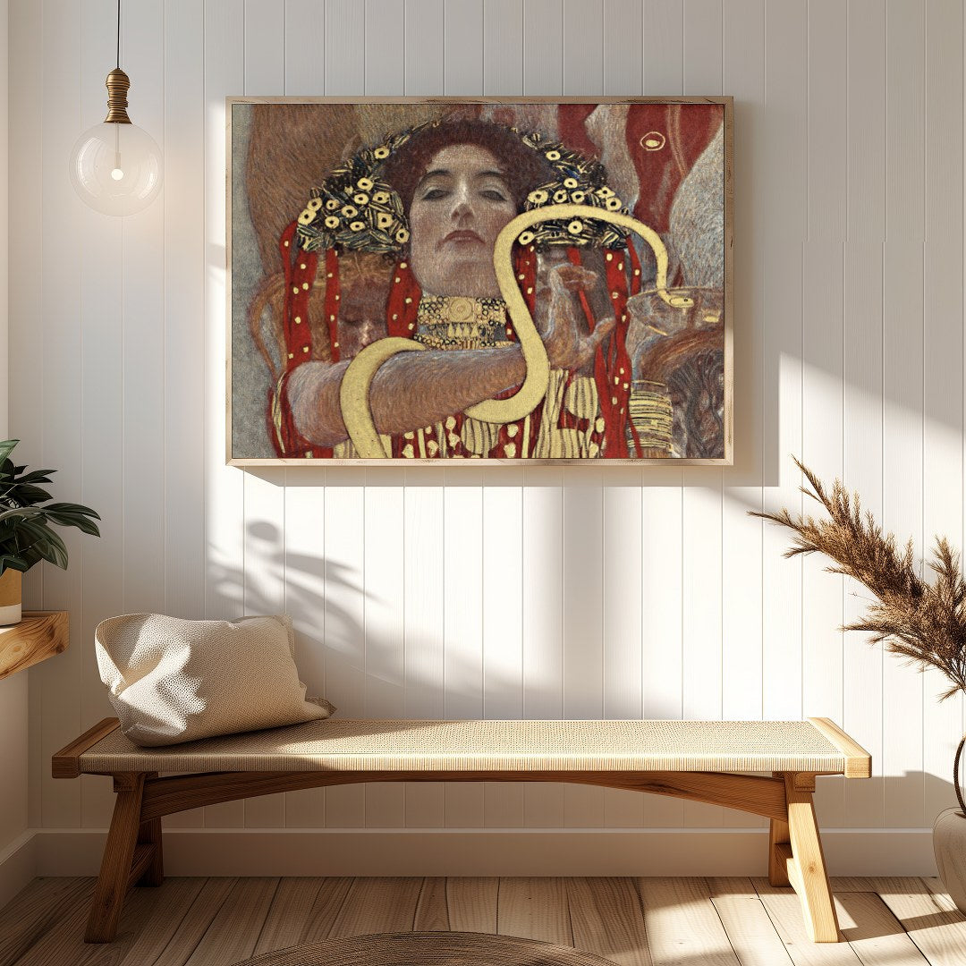 Immerse yourself in the opulent elegance of 'Golden Dream Dance.' This exquisite piece captures the for Hallway