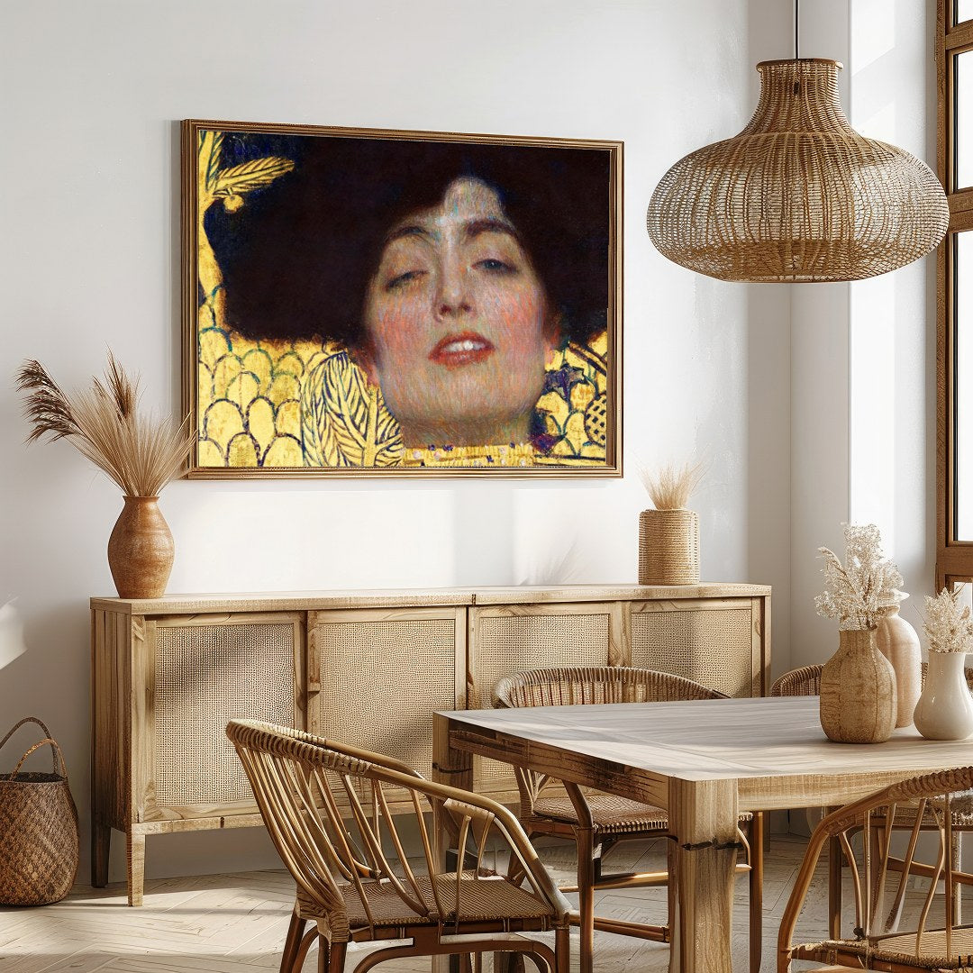 Immerse yourself in the opulence of 'Golden Elegance,' a stunning Art Nouveau masterpiece. This for Dining