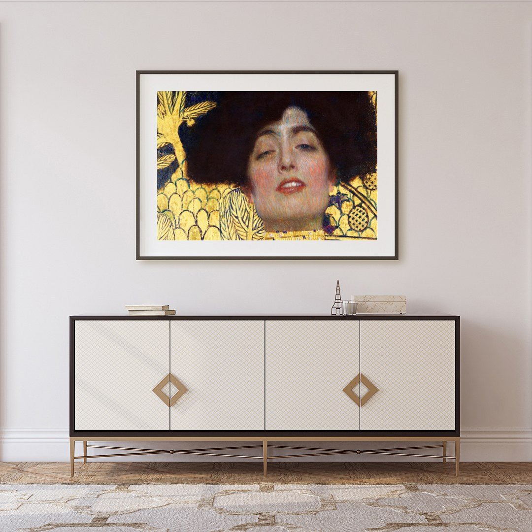 Immerse yourself in the opulence of 'Golden Elegance,' a stunning Art Nouveau masterpiece. This for Foyer