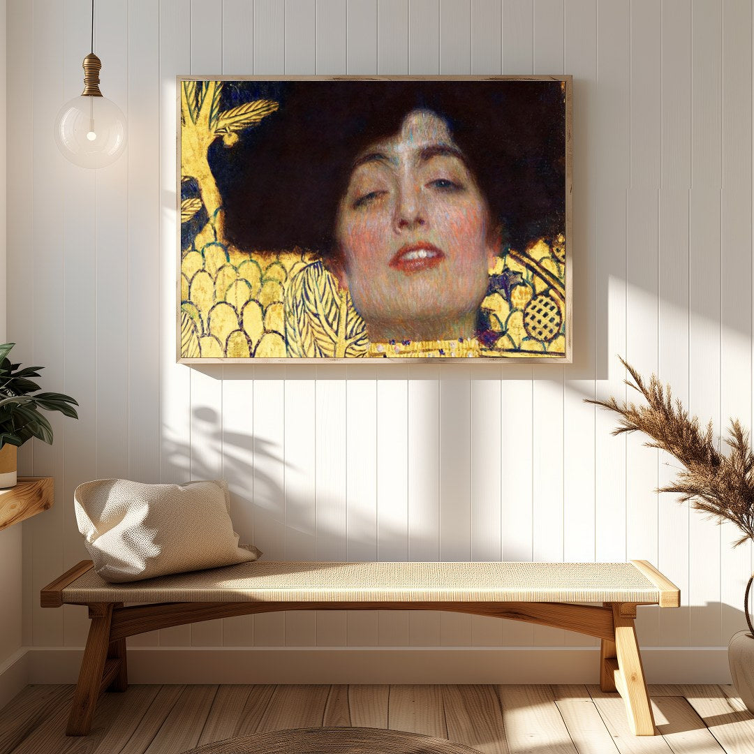 Immerse yourself in the opulence of 'Golden Elegance,' a stunning Art Nouveau masterpiece. This for Hallway