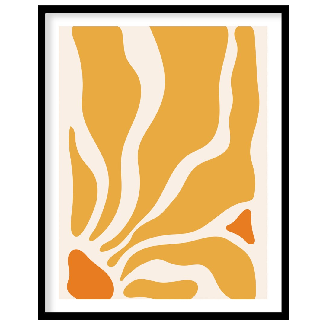Elevate your space with the Golden Flow Abstract Canvas, a captivating piece that embodies the for kitchen