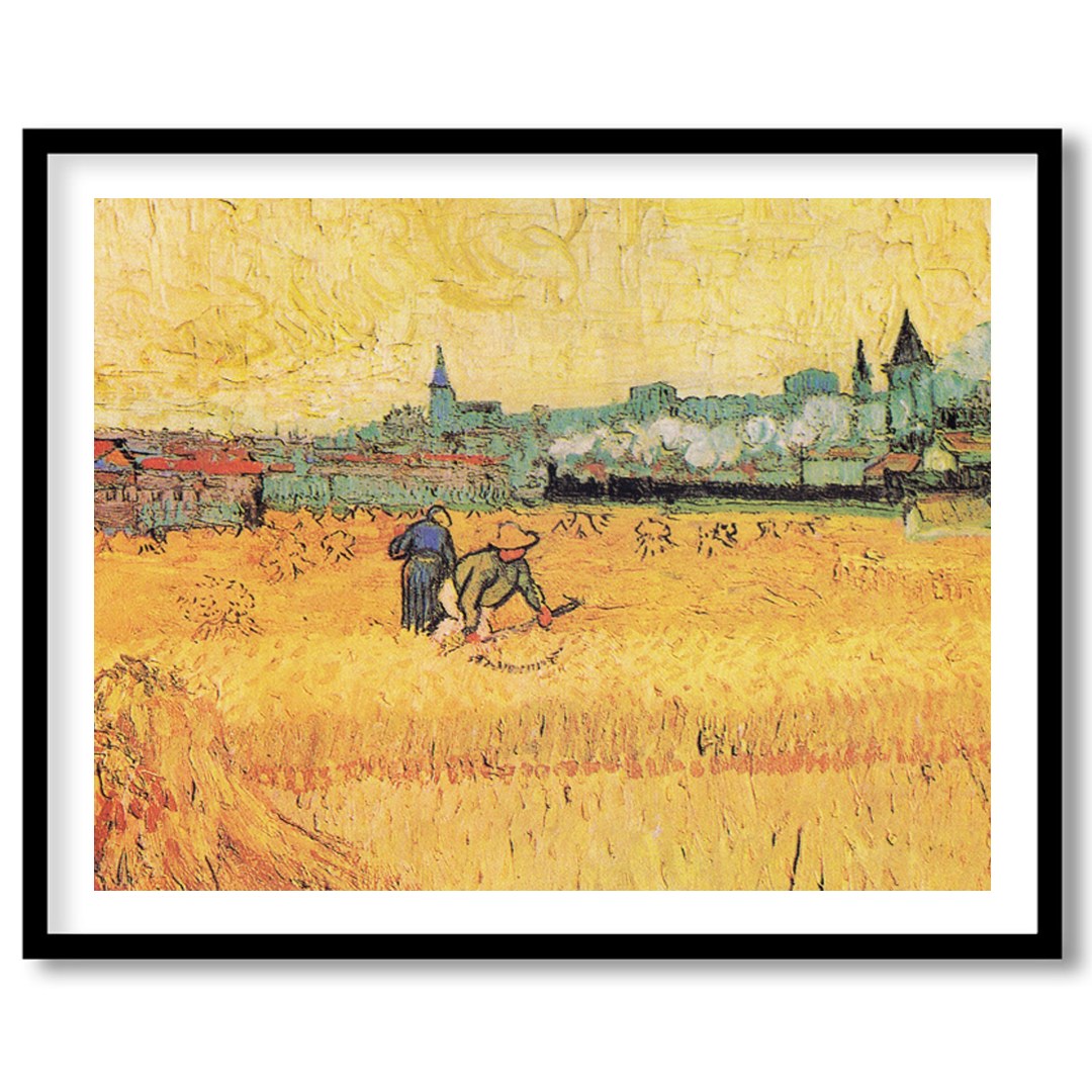 Immerse yourself in the warm, rustic tones of this captivating landscape painting. Depicting a for room