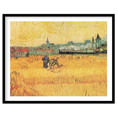 Immerse yourself in the warm, rustic tones of this captivating landscape painting. Depicting a for room