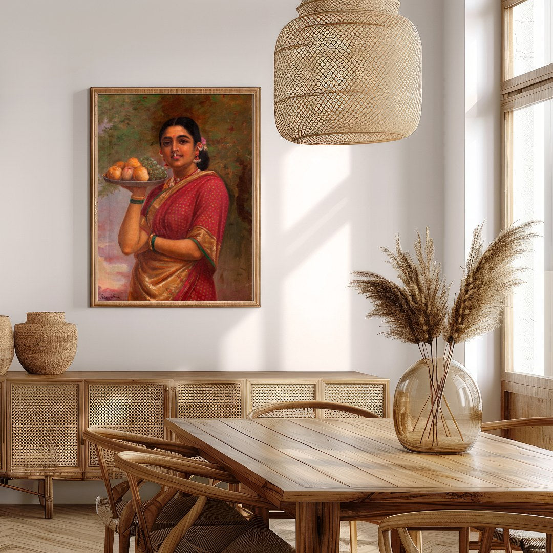 Immerse yourself in the timeless beauty of this exquisite painting, capturing the graceful elegance for Extra Kitchen
