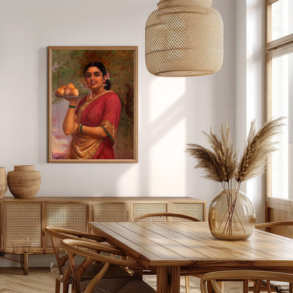 Immerse yourself in the timeless beauty of this exquisite painting, capturing the graceful elegance for Extra Kitchen