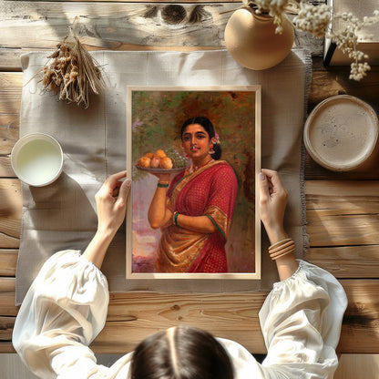 Immerse yourself in the timeless beauty of this exquisite painting, capturing the graceful elegance for Kitchen
