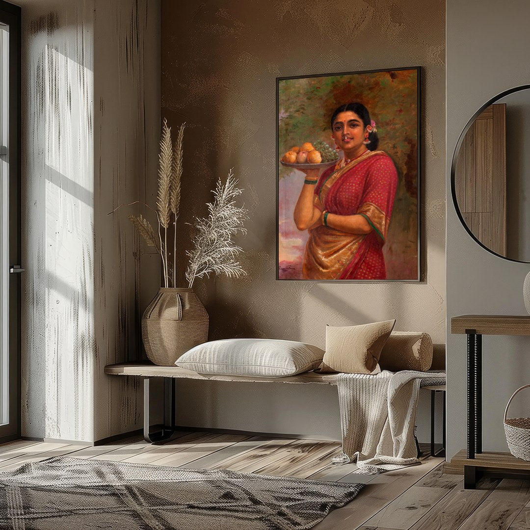 Immerse yourself in the timeless beauty of this exquisite painting, capturing the graceful elegance for nook
