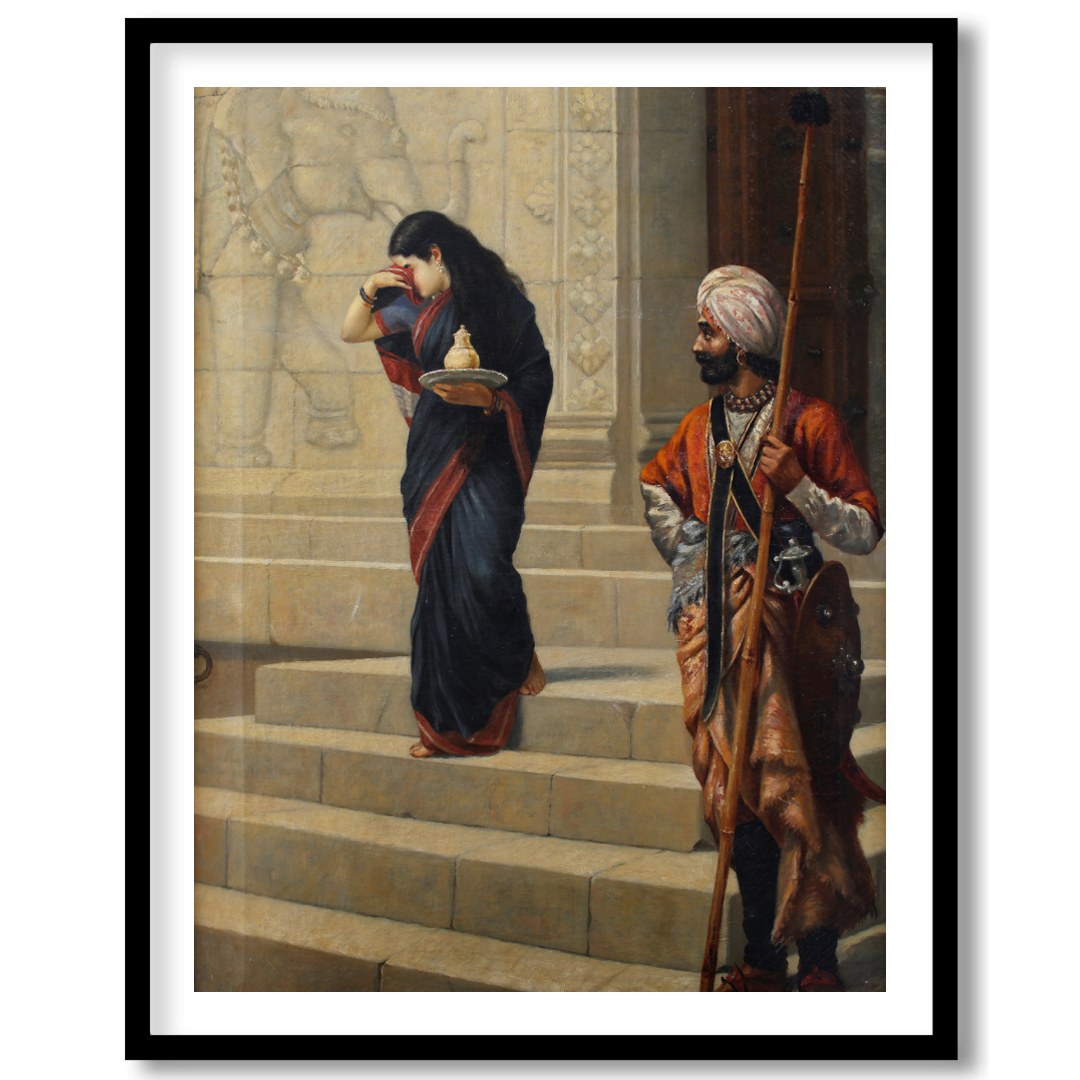This captivating artwork depicts a moment steeped in cultural history, showcasing intricate for lovely-house