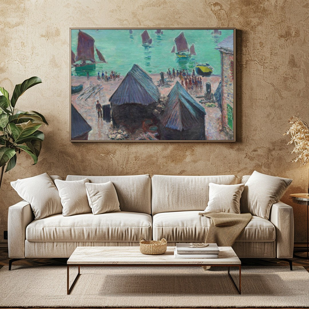 Immerse yourself in the tranquil charm of this impressionist masterpiece, capturing the essence of for Family Room