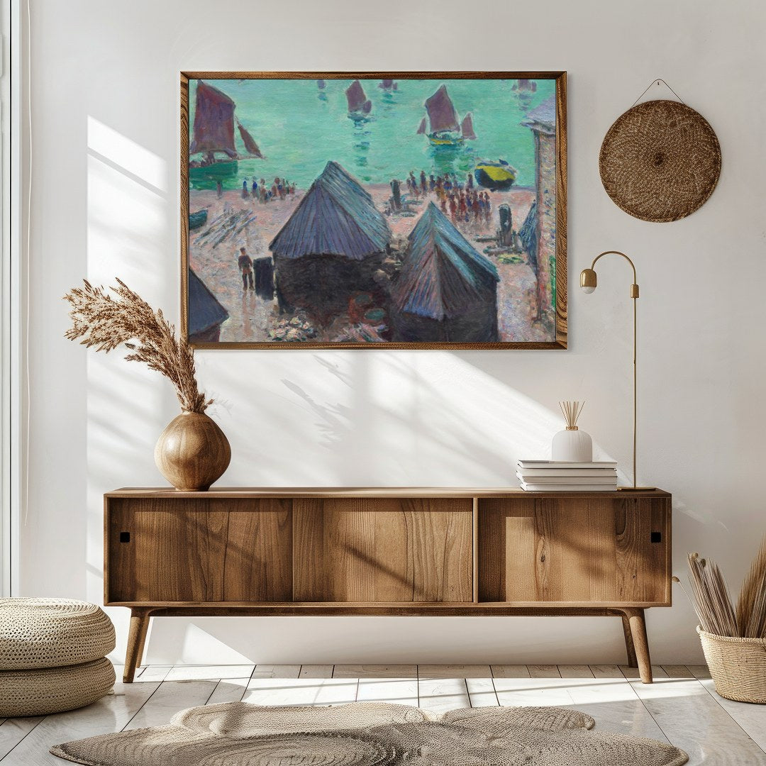 Immerse yourself in the tranquil charm of this impressionist masterpiece, capturing the essence of for Sitting Area