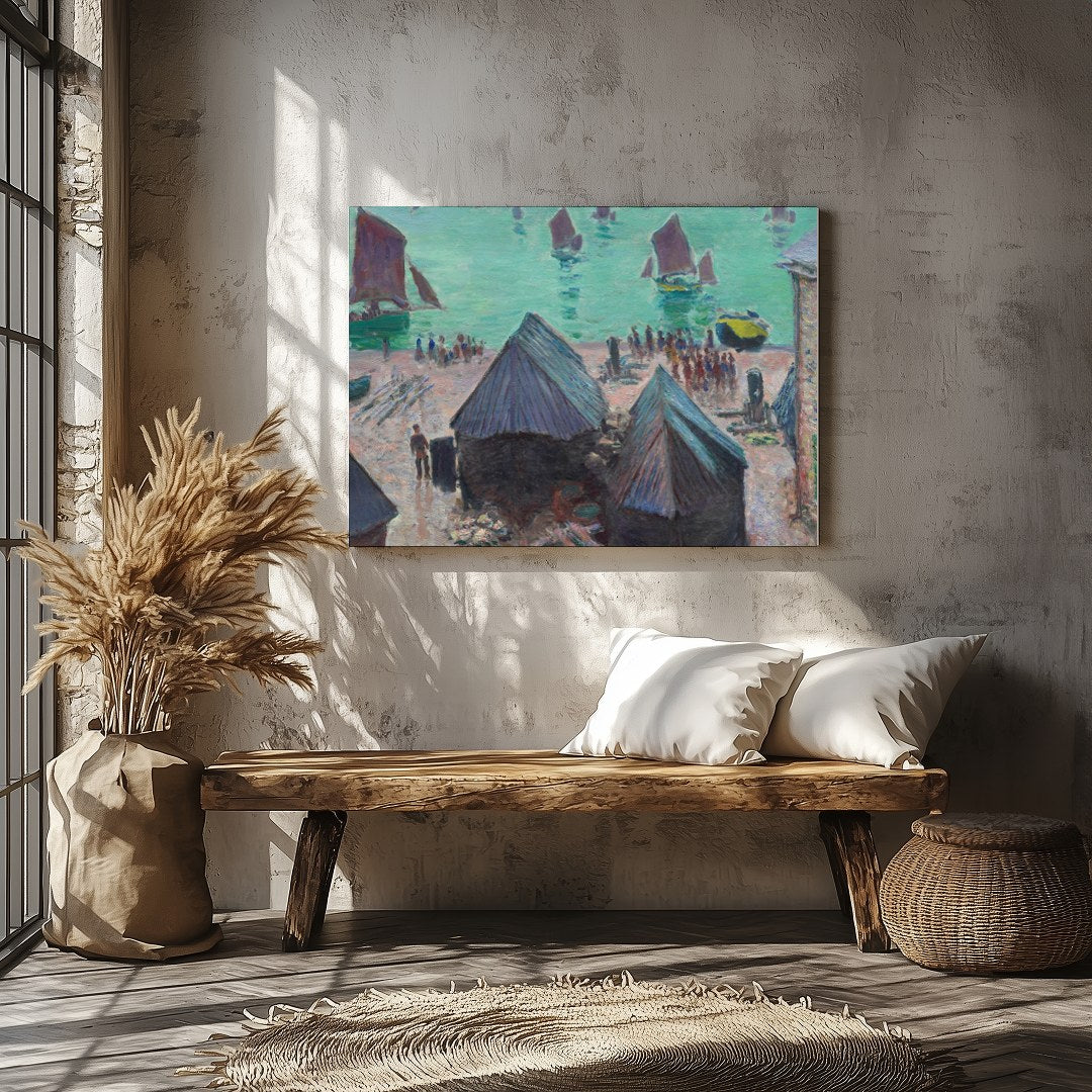 Immerse yourself in the tranquil charm of this impressionist masterpiece, capturing the essence of for Veranda