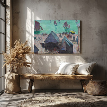 Immerse yourself in the tranquil charm of this impressionist masterpiece, capturing the essence of for Veranda