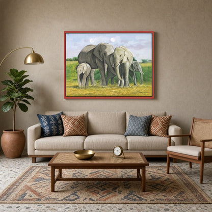 Celebrate the beauty of Indian wildlife with this exquisite fine art print, capturing a serene for Living Room