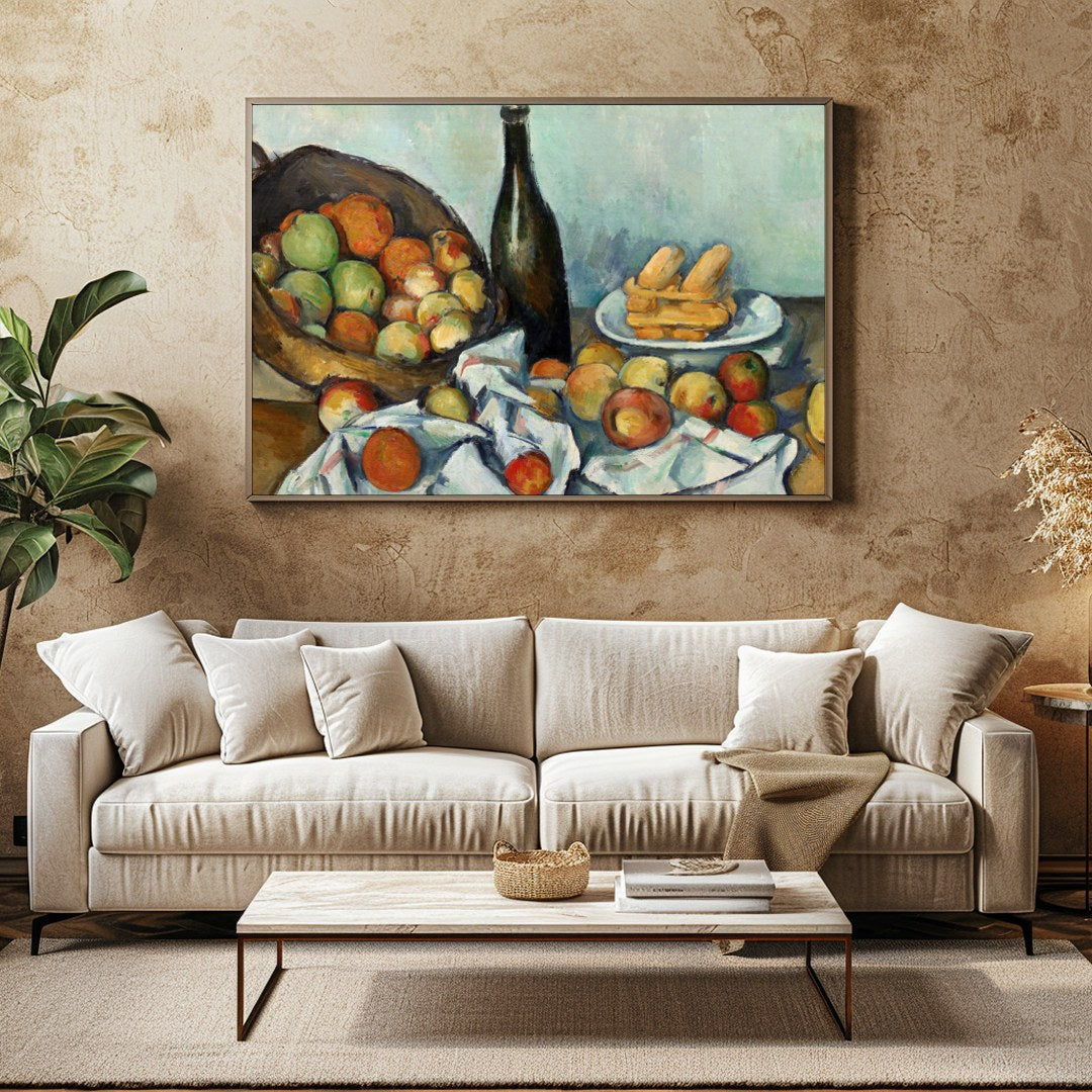 Immerse yourself in the timeless elegance of 'Harvest Harmony', a captivating still life that for Family Room