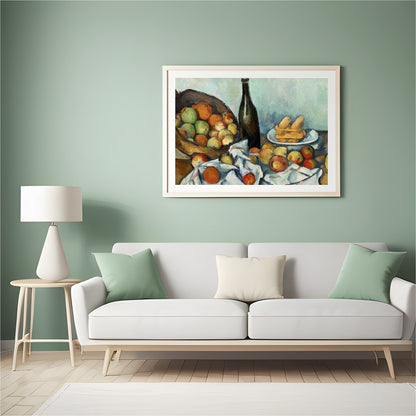 Immerse yourself in the timeless elegance of 'Harvest Harmony', a captivating still life that for Hall