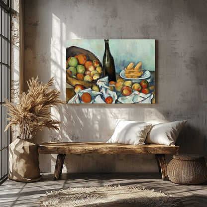 Immerse yourself in the timeless elegance of 'Harvest Harmony', a captivating still life that for Veranda