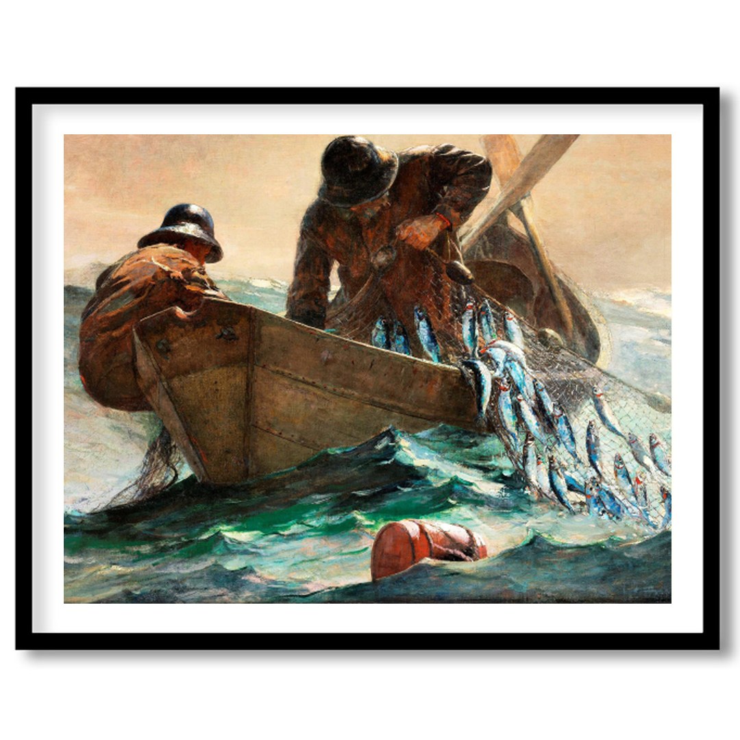 Dive into the tumultuous beauty of the ocean with 'Haul of the Sea: A Fisherman's Journey.' This for house