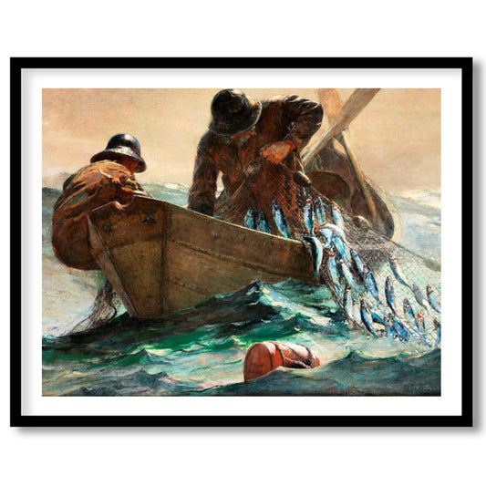 Dive into the tumultuous beauty of the ocean with 'Haul of the Sea: A Fisherman's Journey.' This for house