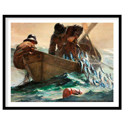 Dive into the tumultuous beauty of the ocean with 'Haul of the Sea: A Fisherman's Journey.' This for house
