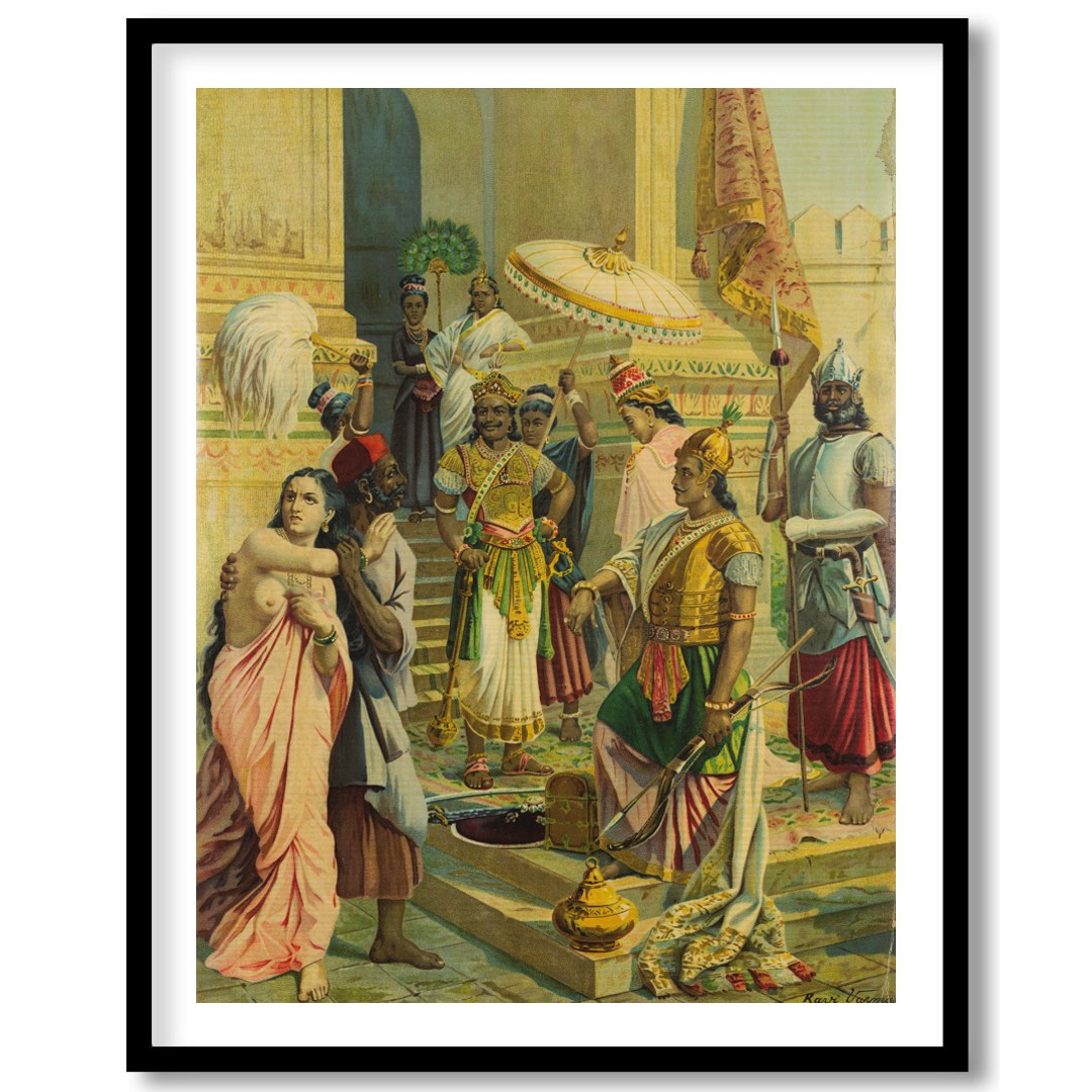 Immerse yourself in the regal atmosphere of this exquisitely detailed artwork, capturing a vibrant for space